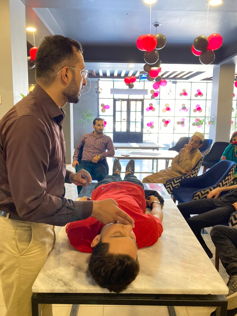 CPR and life-saving techniques workshop