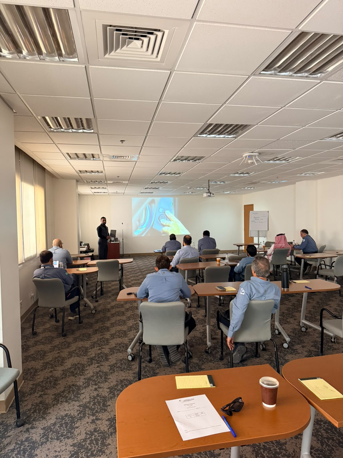 Professional HSE exam session assessment in progress