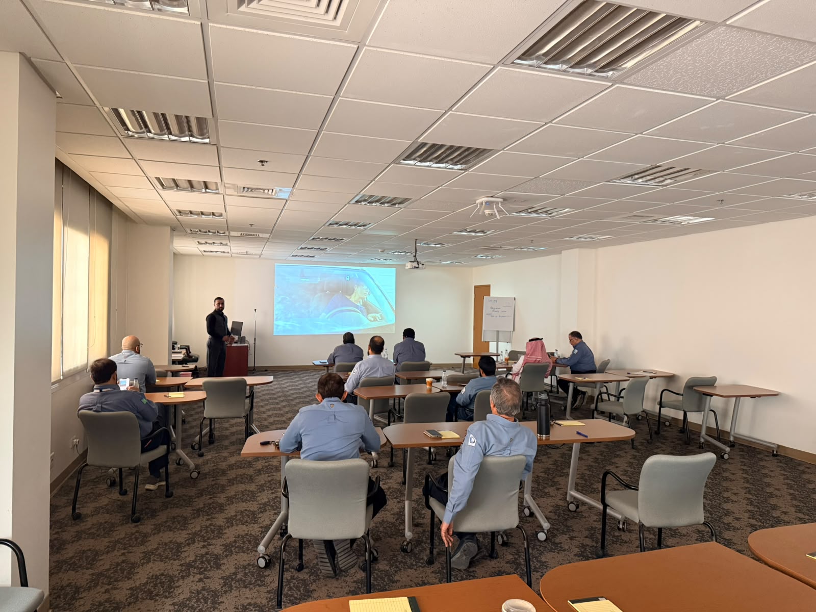 HSE qualification test writing session